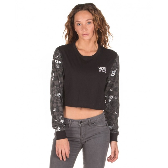 VANS x The Nightmare Before Christmas Jacks Checks Long Sleeve - Picture 2 of 9